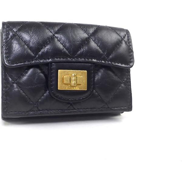 Amazon | [CHANEL] [シャネル] 三つ折り 財布 キャビアスキン